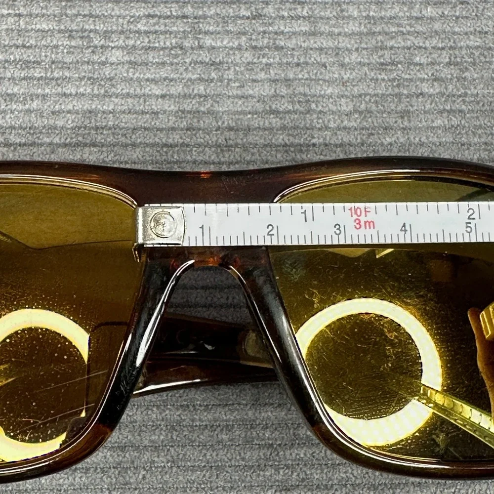 Von Zipper Ether WildLife Polarized Sunglasses Tortoise Shell Rectangular VZ